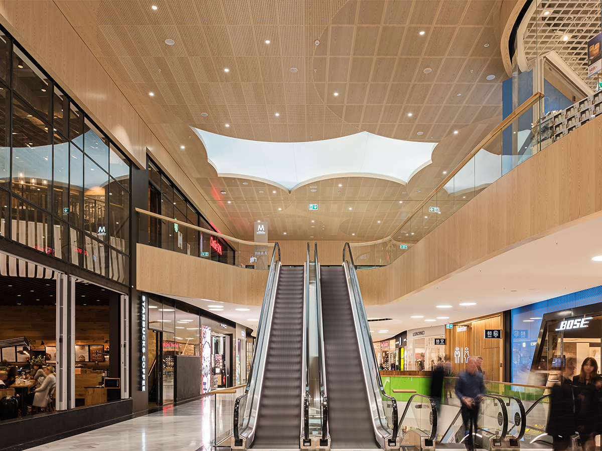 trepanel-vegg - Akustikk­himling